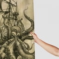 thumbnail image 3 of Orinice Octopus Tentacles Bathroom Decor Set - Colorful Luxurious Graphic Print Polyester Fabric Shower Curtain Set with Hooks 36x72, 3 of 7