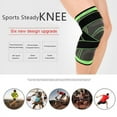 thumbnail image 2 of Knee Brace Support 3D Compression Sleeves  Single Unit Wrap Pad for Arthritis  ACL  Running  Pain Relief  Injury Recovery  Basketball and More Sports Orange XL, 2 of 7