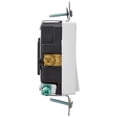 thumbnail image 4 of Leviton 5621-2W 20 Amp 120/277 Volt Decora Plus Interruptor Basculante Unipolar Ac Silencioso, Color Blanco, 4 of 5