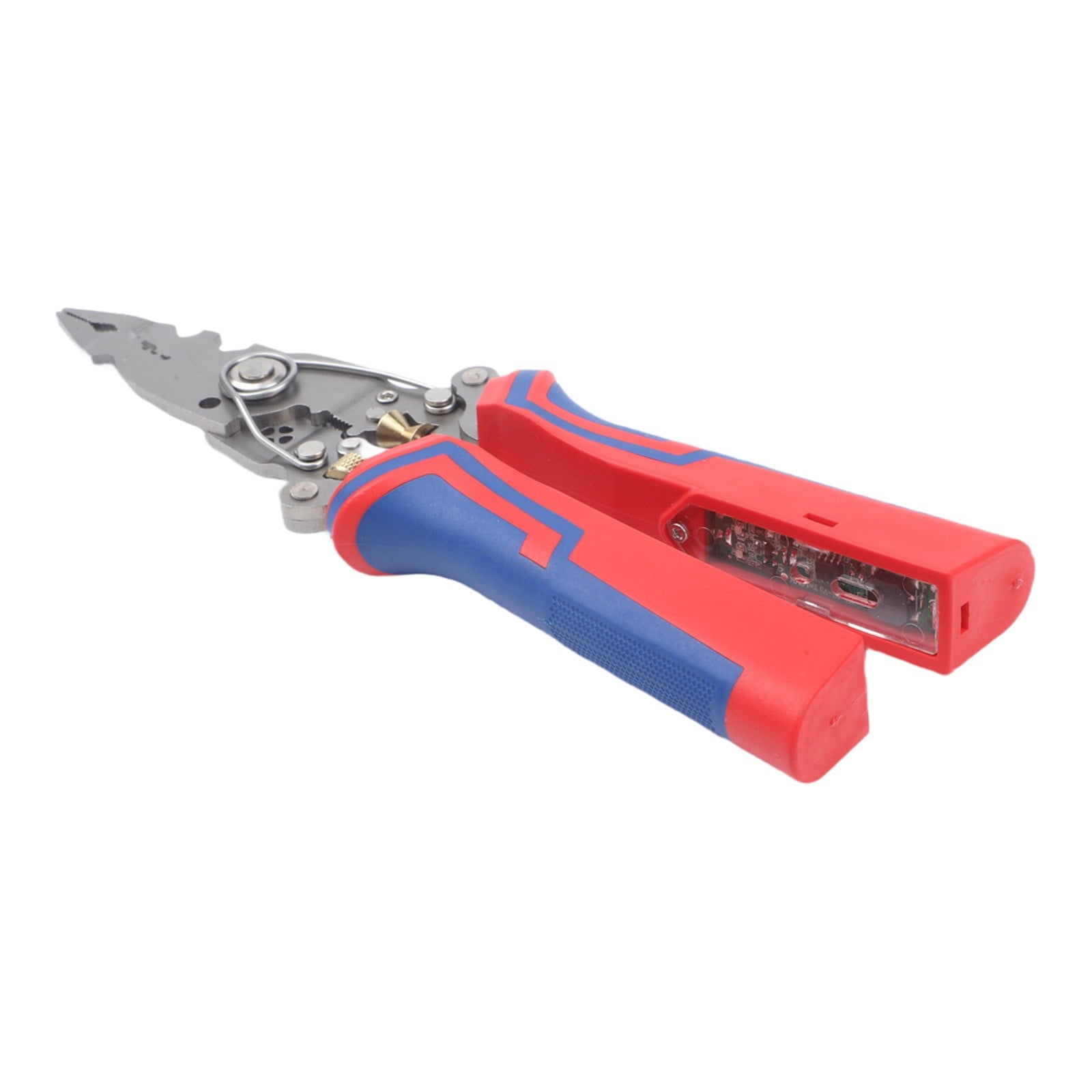 Foldable 10-in-1 High Carbon Steel Wire Stripper & Tester for Efficient Cablert