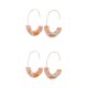 thumbnail image 1 of Aretes de estilo simple Sonducket en forma de U con estampado de leopardo para la oreja, 1 of 6