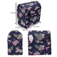 thumbnail image 5 of Navy and Blush Lounger Chair Bag, Tropical Flower Bouquets and Flying Hummingbirds Tiny Little Hearts, High Capacity Storage with Handle Container, Lounger Size, Indigo Green Pink, by Ambesonne, 5 of 5