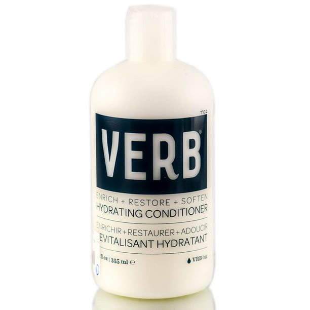 12 oz , Verb Hydrating Conditioner, hair scalp beauty Pack of 3 w/ 3in1 CombBrush