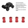 thumbnail image 3 of RC Hub Adapter, 4PCS 12mm Aluminum Alloy Wheel Hub Extension Adapter with Nuts for 1/10 RC Car 20mm Length, 3 of 7