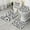 White And Black-2, variant on Purple Leopard Print Bathroom Rugs Sets 3 Piece,Toilet Cover Set,Absorbent Non Slip Bathroom Mats Sets with U-Shaped Contour Rug Toilet Rug Set