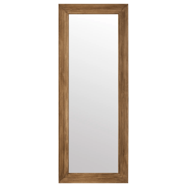 Bouclair Natural Full-Length Pine Wood Framed Mirror