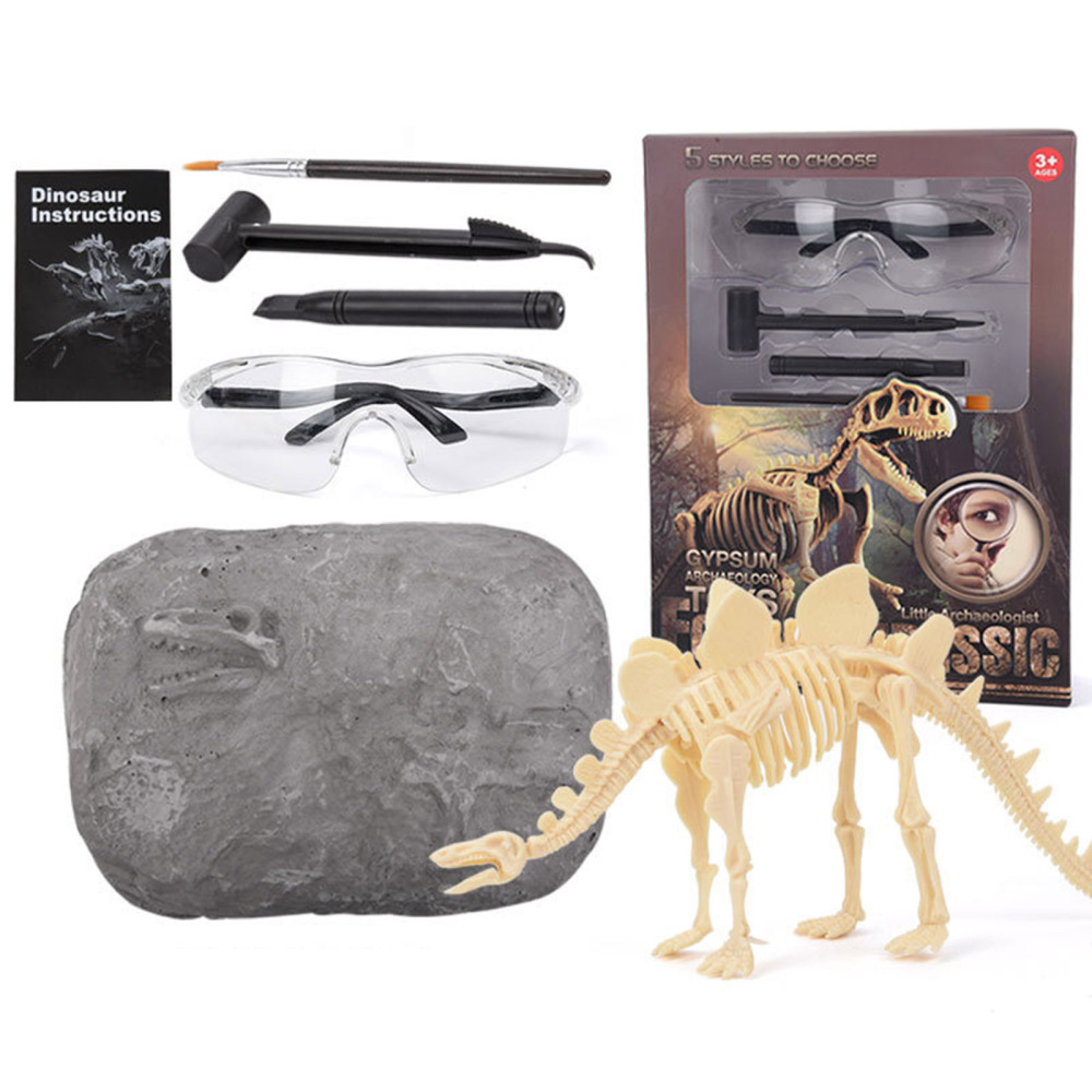 Imitation Dinosaurs Fossil Excavation Kids Dinosaur Excavation Kits Dig
