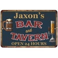 thumbnail image 1 of Jaxon's Green Bar & Tavern Rustic Sign 16 x 24 Matte Finish Metal 116240047285, 1 of 1