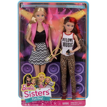 Barbie Sisters 2-Pack Barbie and Skipper Dolls
