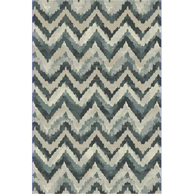Dynamic Rugs ME24985018119 Melody Rectangular Rug, Blue - 2 ft. x 3 ft. 7 in.
