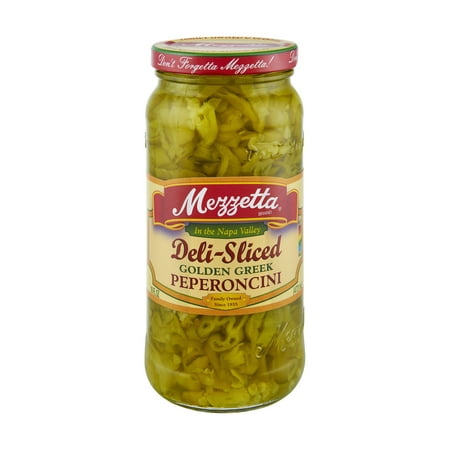 Mezzetta Deli-Sliced Golden Greek Peperoncini, 16.0 FL OZ