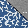 thumbnail image 2 of 4' x 6' Simply Daisy Seaweed Beach Style Chenille Area Rug, Nautical Navy, 2 of 4