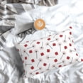 thumbnail image 3 of Salouo Ladybug With Dandelion Pattern Pillow Cases,1PC Pillow Covers with Envelope Closure Decorative Pillow Case for Bed Couch,Pillows Not Included-16"x24", 3 of 6