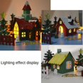 thumbnail image 2 of Funny Kindergarten Kids Gifts Cookie House Craft Christmas Biscuit House Paper Shell House Homemade Hut Children Handmade DIY Painting GARDEN CASTLE, 2 of 8