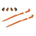 thumbnail image 2 of Vonxyz Orange Replacement Earsocks Nosepieces Rubber Kits for Oakley Mainlink OO9264-57mm Sunglasses, 2 of 2