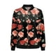thumbnail image 2 of Gabardinas para Mujer con Estampado de flores Gibobby, 2 of 4