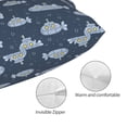 thumbnail image 3 of Kdxio Cotton Pillow Cases 14"x20" Pillowcases,Soft and Breathable Bedroom Pillow Cases-Submarine With Periscope-No Pillow Core, 3 of 5