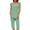 Green2, variant on LIaqionyy Women 2 Piece Lounge Sets Summer Sleeveless Tank Tops and Capri Lightweight Sleepwear with Pockets