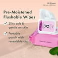 thumbnail image 2 of Rael Soothing Daily Feminine Wipes, pH Balanced, Fragrance Free, 30 Count, 2 of 8