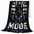 thumbnail image 2 of French Bulldog Shades Frenchie Dad Mode Art Cool, Playful Pet Portrait Pattern, Warm Flannel Blanket for Living Room and Reading Nook, Dog Lovers person's Day Gift, Pet Lover Home Decor, 2 of 9