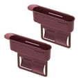 thumbnail image 5 of Ysyqkn 2 Pieces Car Seat Gap Filler Organizer Auto Console Side Storage Box Keep Clean Red, 5 of 9