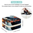 thumbnail image 5 of Crow Decorative Square Travel Portable Jewelry Display Box - Earring Organizer, Necklace and Bracelet Storage Case for Girls and Women, 5 of 6