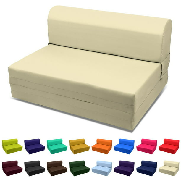 Magshion Sleeper Chair Folding Foam Bed, Chair That Folds Out To A Twin Bed