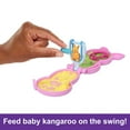 thumbnail image 6 of Polly Pocket 2-in-1 Mama and Joey Kangaroo Purse, Travel Toy with 2 Micro Dolls & Accessories, 6 of 8