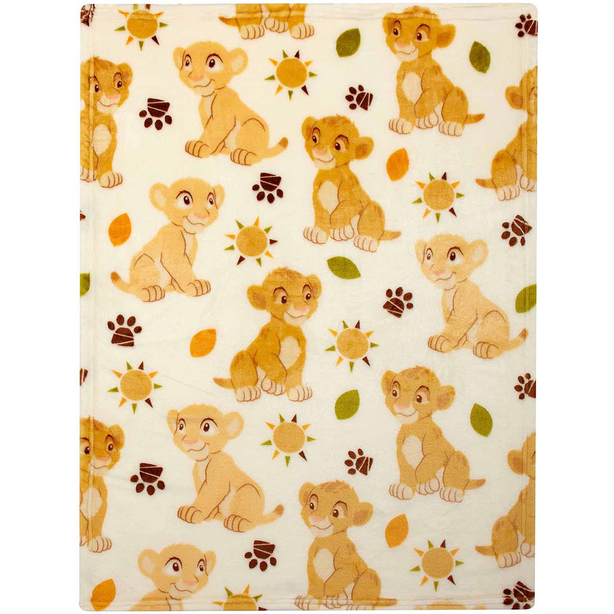 Disney Lion King Plush Printed Blanket 