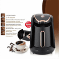 thumbnail image 2 of Turkish Arabic Greek Coffee Pot Maker 600W Electric Coffee Pot Moka Coffee Kettle Automatic Coffee, 2 of 5