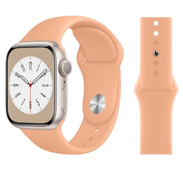 Correa de silicona para Apple Watch, pulsera de 44mm, 45mm, 49mm, 41mm, 40mm, 42mm, 38mm, 49mm, iwatch series Ultra 7 se 3 4 5 6 8