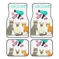 thumbnail image 1 of Disketp Pet Care Grooming for Crystal Velvet Car Mats Four-Piece Set,All-Season Automotive Protection, Vehicles, Cars, Trucks, and SUVs,Anti-Slip Design, 1 of 7