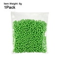 thumbnail image 2 of Unique Bargains 0.3' Green Polystyrene Foam Ball Beads for Crafts and Decorations 1 Pack, 2 of 7