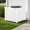 White/2Panels, variant on Kozyard 50" W x 48" H Outdoor Privacy Screens Aluminum Post, Air Conditioner Fence Panels, Pool Equipment Enclosure, Trash Can Screens Fence Kit for Outside Backyard Patio (White/2 Panels)