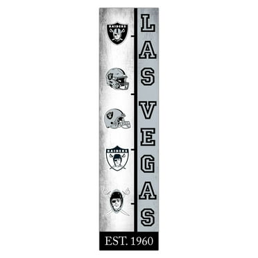 Las Vegas Raiders 6" x 24" Progression Wood Sign