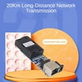 thumbnail image 4 of Mini Convertidor de Medios de Fibra ÓPtica de 20 Pares 10/100 Mbps Modo ÚNico Interruptor de Fibra de Puerto SC de Fibra de 20 Km, 4 of 5