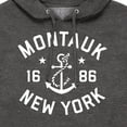 thumbnail image 3 of Instant Message - Montauk New York - Men's Pullover Hooded Fleece Sweatshirt, 3 of 6