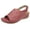 Red, variant on Arch Support Sandals Women Girls Dressy Orthopedic Sandals Summer Closed Toe Ankle Strap Walking Sandals Platform Outdoor Flats Shoes
