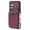 Winered, variant on Compatible with Samsung Galaxy A14 5G PU Leather Clasp Flip Zipper Purse Case, with Shoulder Strap Lanyard for Women Credit Card Holder Cell Accessories Phone Cover for Samsung Galaxy A14 5G, Blue