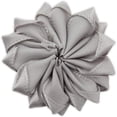 thumbnail image 5 of Juvale Fabric Flowers for Crafts, Grey Satin Embellishments with Rhinestones (1.5 in, 60 Pack), 5 of 7