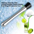 thumbnail image 4 of Stainless Steel Bar Mixer, Lemon Ice Mojito Cocktail Smasher Popsicle Smasher Blender Fruit Blender DIY Barware Tool, 4 of 6