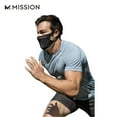 thumbnail image 5 of Mission All-Season Adjustable Sport Mask, Black, 5 of 7