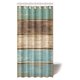 thumbnail image 1 of ABPHQTO Cortina de ducha de baño de tela de madera rústica occidental de estilo americano con tablones antiguos antiguos 90x180 cm, 1 of 2