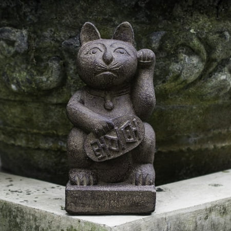 My Spirit Garden Volcanic Ash Maneki Neko Lucky Cat Statue - Walmart.com My Spirit Garden Volcanic Ash Maneki Neko Lucky Cat Statue - Walmart.com