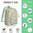 thumbnail image 5 of Elegant Sunflower Floral Backpack with Laptop Sleeve, Perfect for School and Office Essentials, Ergonomic Shoulder Straps, Wonderful Gift, 5 of 5