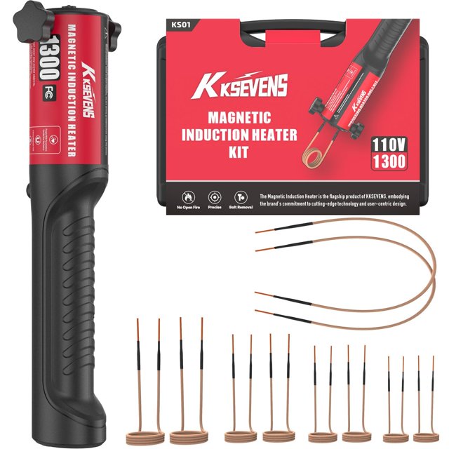 Calentador por inducción KKSEVENS 1300W 110V para extracción de pernos
