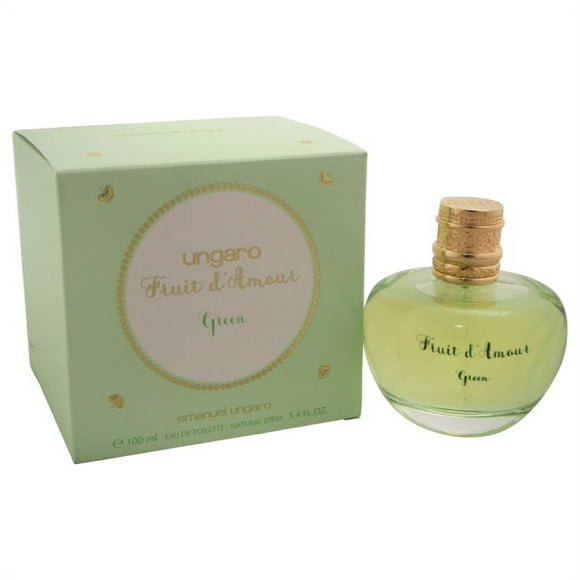 Ungaro Fruit dAmour Green by Emanuel Ungaro for Women - 3.4 oz EDT Spray