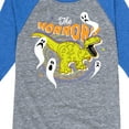 thumbnail image 3 of Toy Story - The Horror Rex - Toddler & Youth Raglan Graphic T-Shirt, 3 of 4