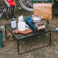 thumbnail image 2 of Portable Camping Aluminum Alloy Table Multifunctional Outdoor Folding Picnic Fishing Barbecue Mini Table, 2 of 8
