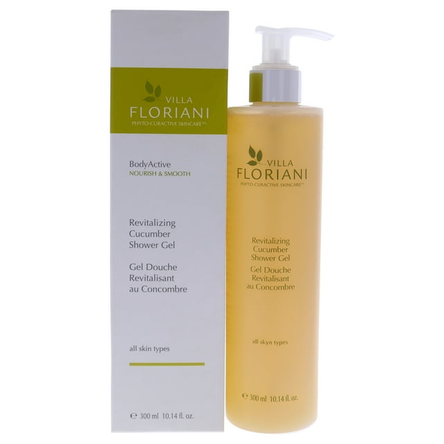 Gel de ducha Villa Floriani Villa Floriani Revitalizing Shower Gel - Cucumber Gel de ducha Dama 10.14oz